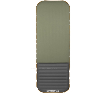 Isomatte KLYMIT XL 198x74x13cm, grün/grau