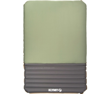 Isomatte KLYMIT DOUBLE 198x135x13cm, grün/grau