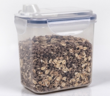 Transparente Schüttbox 0,9L
