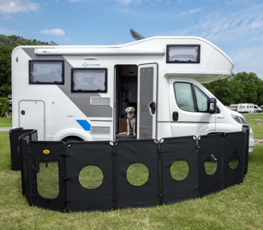 Faltbares Hundefreigehege