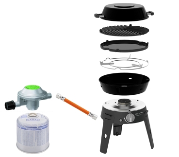 Cadac Safari Chef 30 Deluxe LP, Set für Kartuschenbetrieb, 50 mbar