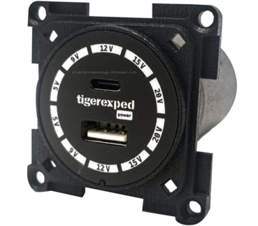 Convertiger 100 - USB-C/-A Ladedose mit Buck-Boost Converter