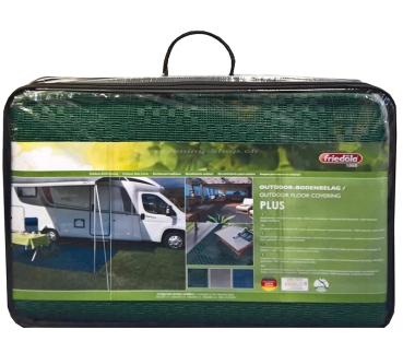 Preview: Zeltteppich Plus, Grün, 6 x 2.5 m