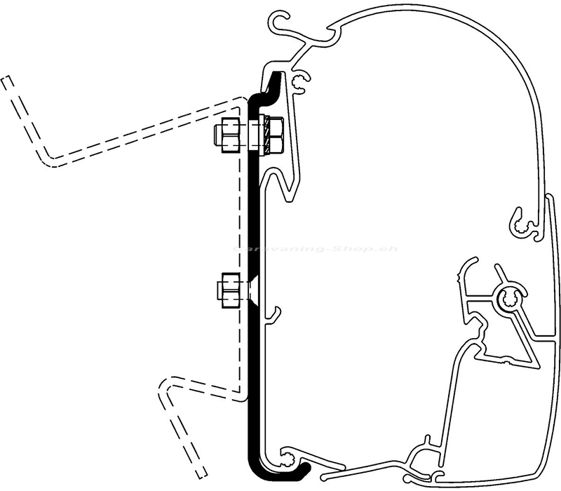  Adapter für VW Westfalia