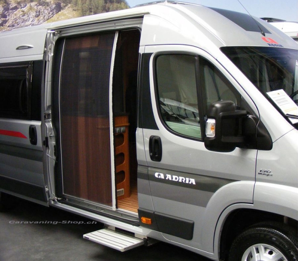 Plissee Fliegenschutztür Fiat Ducato, Schiebetür, H1