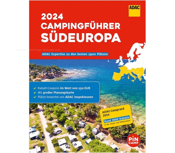 ADAC Campingführer 2024, Teil I Suedeuropa