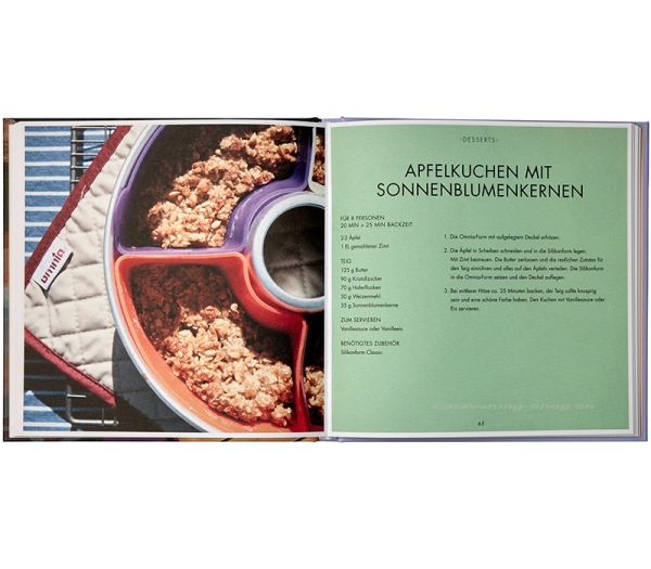 Kochbuch Backen mit Omnia