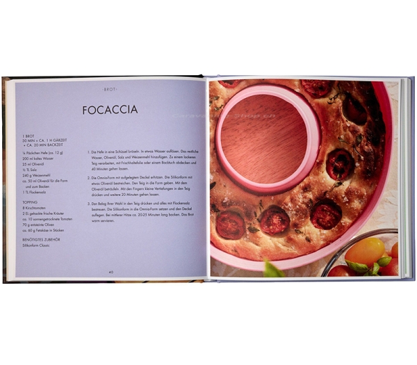 Kochbuch Backen mit Omnia