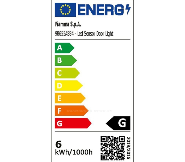 Türbeleuchtung mit Sensor, 574 mm