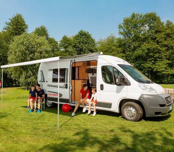 Fiammastore F80 S 290 cm, weiss