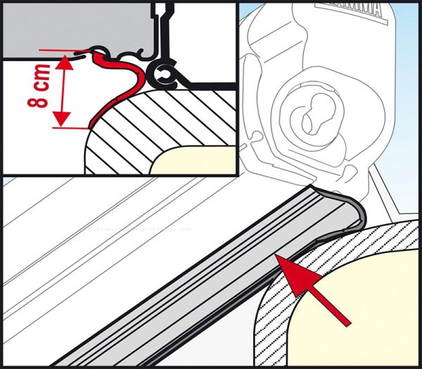 Dichtband Rain Guard Lower