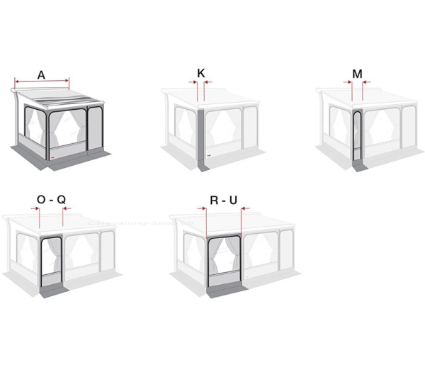 Privacy Room Frontwanderweiterung Light 130