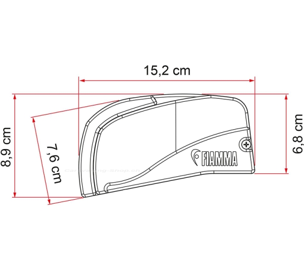 Fiamma Markise F40van, 210 cm