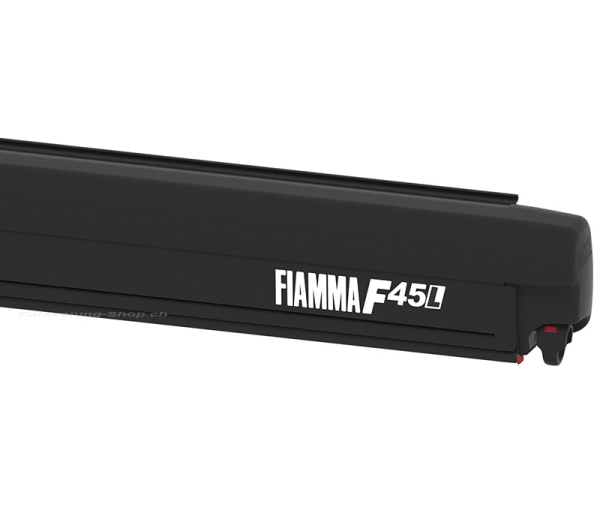 Markise Fiammastore F45L, schwarz, 552 cm