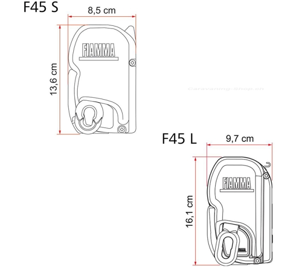 Fiammastore F45, Royal Grey, 452 cm