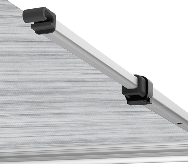 Markise F35 230, schwarz, Royal Grey