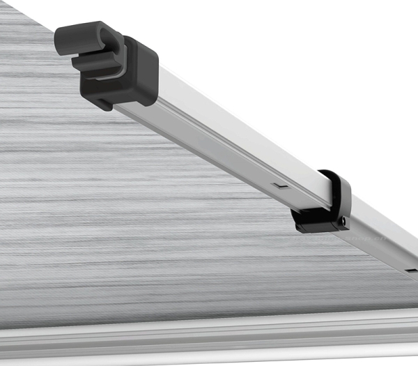 Markise F35 290, schwarz, Royal Grey