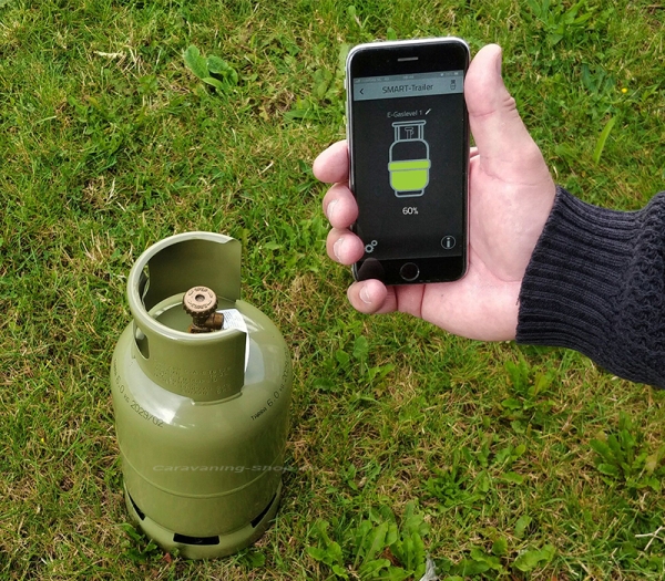 E-Gaslevel für E-Trailer App
