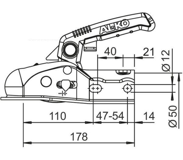 Kugelkupplung AL-KO AK 161