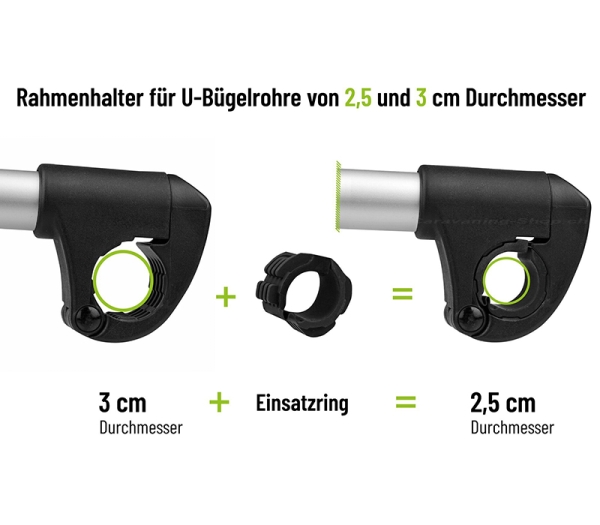 Befestigungskralle 40 cm mit Strap, EUFAB