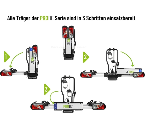 Fahrradträger ProBC, Kupplungsträger ProBC2+