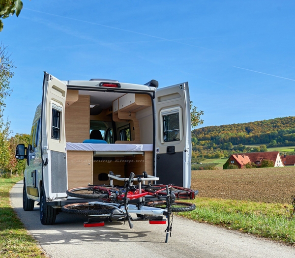 Uebler H21 Z Fahrradträger 2 Räder für Kastenwagen