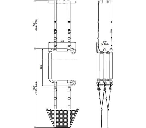 Regalsystem R-Wave für Fahrradträger R-Bike Van