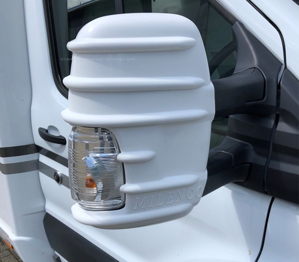 Spiegelschutz Ford Transit Custom, weiss