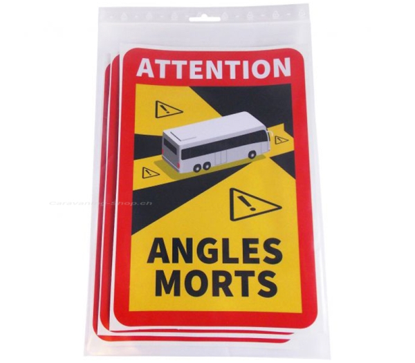 Toter Winkel Aufkleber Set Angles Morts