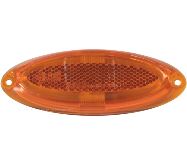 LED Markierungsleuchte oval, orange