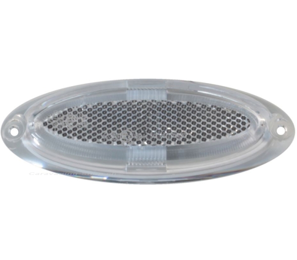 LED Markierungsleuchte oval, weiss