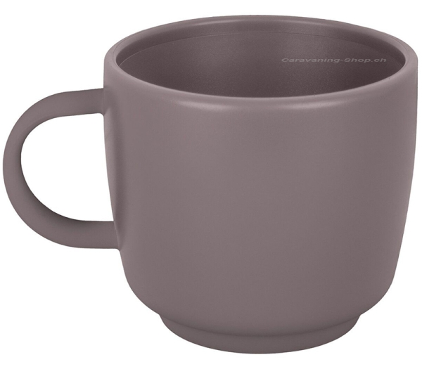 Henkelbecher, rose, Geschirr Dolomit Collection