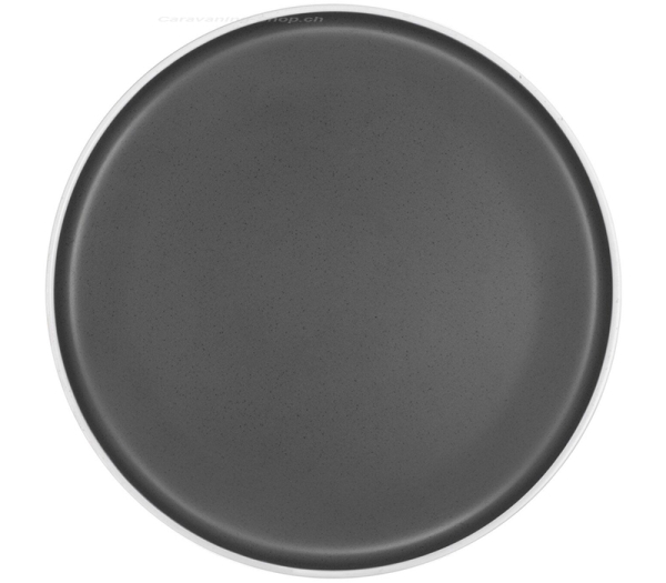 Essteller, grau, Geschirr Dolomit Collection