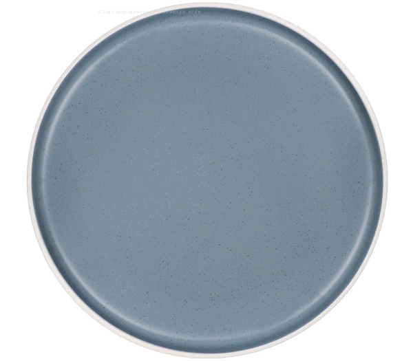 Essteller, blau, Geschirr Dolomit Collection