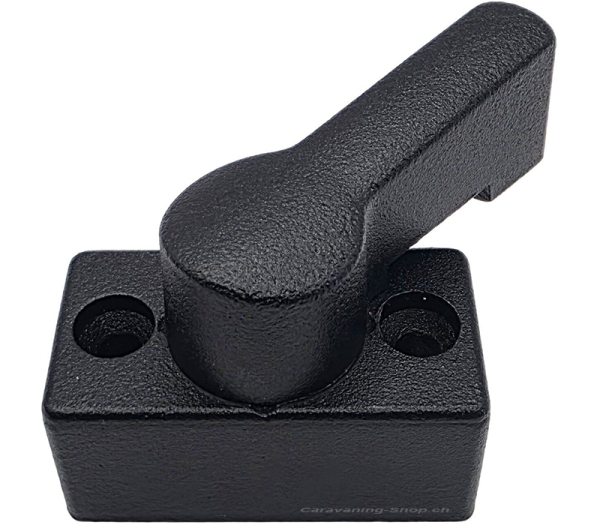 Türverbindungsriegel, schwarz, 18 mm
