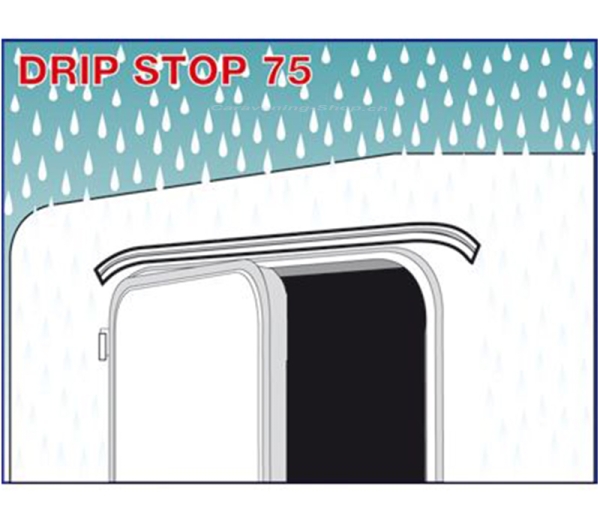 DRIP STOP Mini-Dachrinne für 75 cm Türen