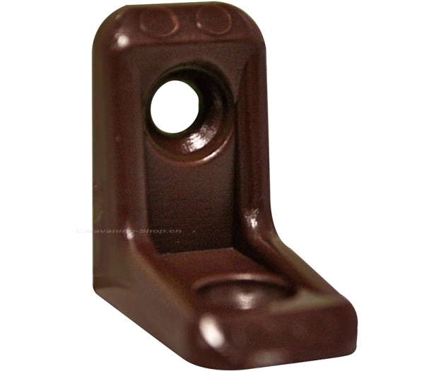 Möbel-Eckwinkel, braun, 4 Stück