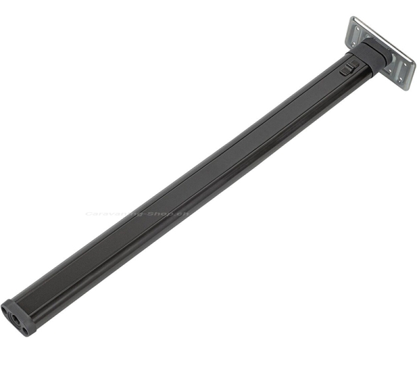 Gelenkstützfuss schwarz