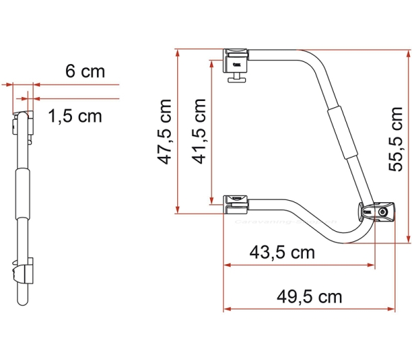 Security Bügel und Einstiegshilfe 46 Pro