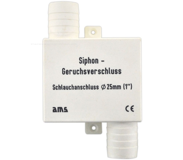 Geruchsverschluss, Anschlusstüllen ø 25 mm