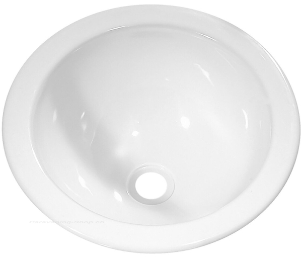 Einlegemulde rund, 290 mm, weiss