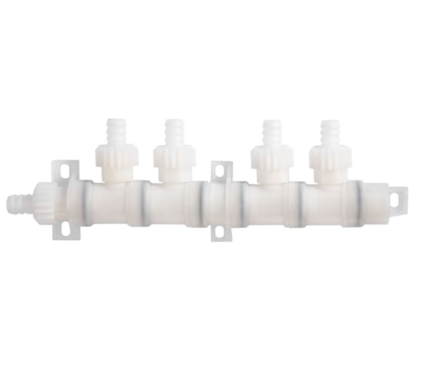 X-FIX, Verteilerblock 4-fach mit Muttern
