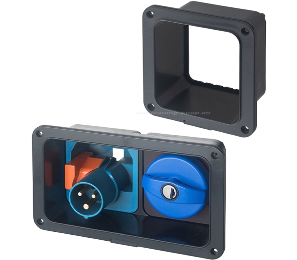 Gehäuse für Versorgungsklappe Smart Supply, 2-fach