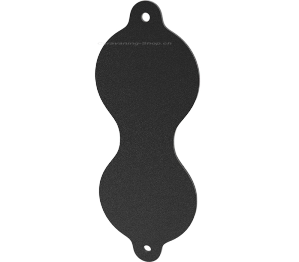 Haft-Buddy für nicht-magnetische Oberflächen, schwarz