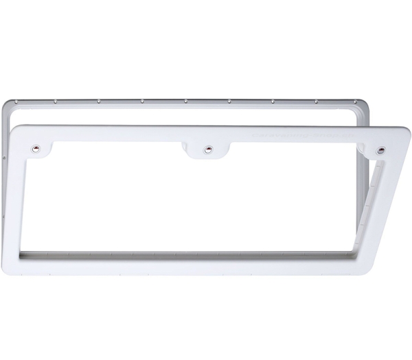 Serviceklappe Modell 6, weiss