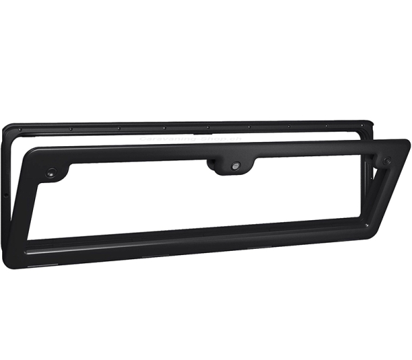 Serviceklappe Modell 7, schwarz