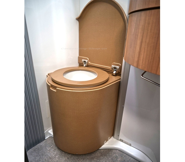 Trockentrenntoilette TTT 480, Ecke