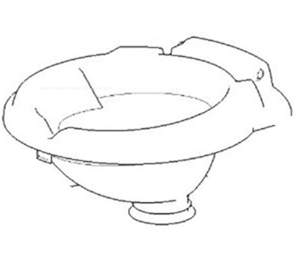 Toilettenschüssel Innenteil