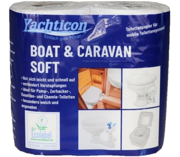 Toilettenpapier Boat & Caravan Soft WC Papier