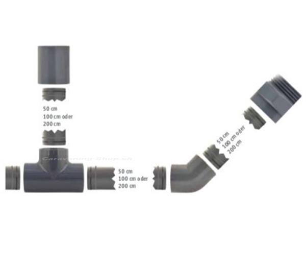 T-Verbinder GrauGELB